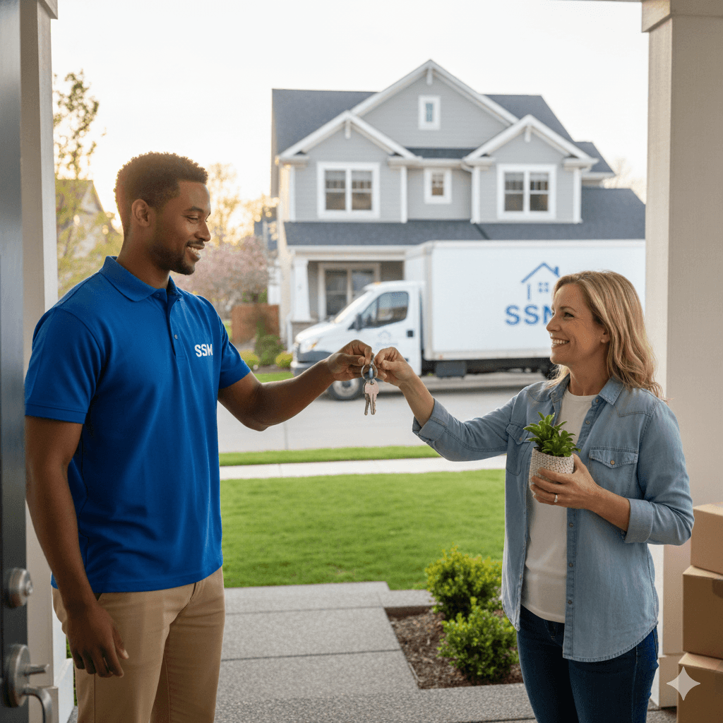 SSM team members working together